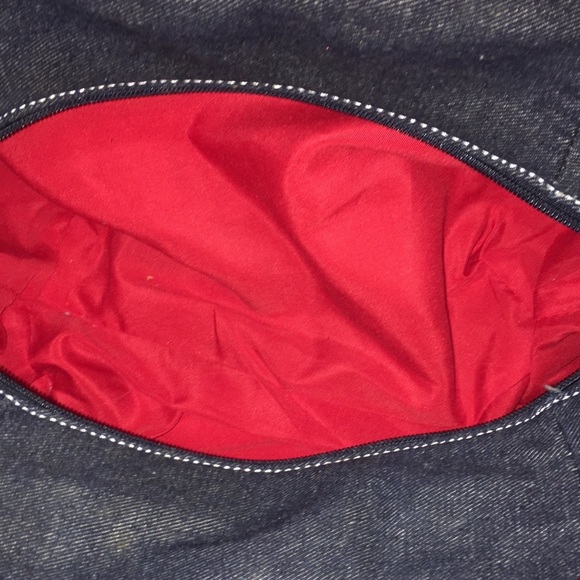 Tartan Shoulder / Crossbody Bag Red White&Blue Messenger over shld or Long Strap - Picture 11 of 17